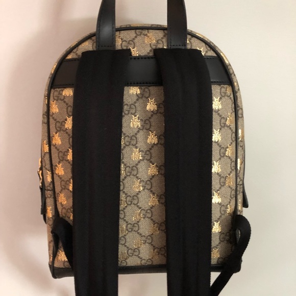 Authentic Gucci Supreme Bees Backpack - Picture 3 of 12